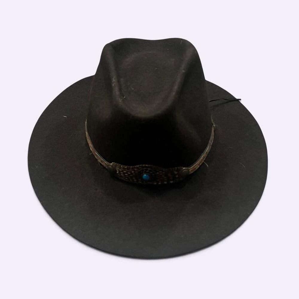 Unbranded Men's Black and Brown Hat
